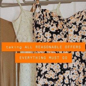 make me offers I want to get rid of everything